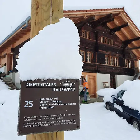Chalet Grittelihus, Large Bathroom, Lots Of Living Space, Nahe Interlaken Diemtigen